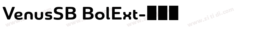 VenusSB BolExt字体转换